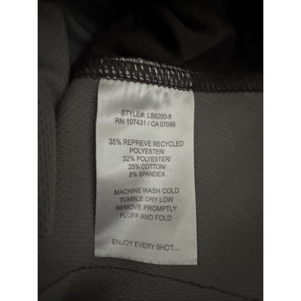 Linksoul Men's Gray Flat-Front Performance Shorts SZ 32 - Picture 5 of 14